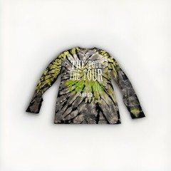 Beetlejuice The Musical “The Tour” Tie Dye Graphic T Shirt Long Sleeve SMALL
