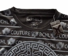 Men’s Bucheli Cotton T Shirt,Italian Style,Slim Fit,Stretch L XL 2XL…A10.A