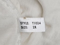 Outrank Brand Men’s 2XL White Graphic T Shirt Bag Verified Streetwear Hype Tee