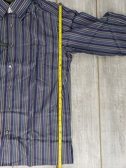 Ermenegildo Zegna Classic Fit Men’s Dress Shirt L Multicolor Single Chest Pocket