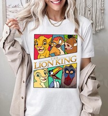 Disney The Lion King Simba Nala Timon Pumbaa Rafiki T-Shirt 2025
