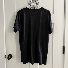 Beautiful Giant Black Pocket T Shirt XL Tribal Aztec Stripe Casual Tee