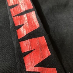 Rare Vintage 90s Y2K Rammstein Long Sleeve Tee The Roxx Thrashed Dry Rot