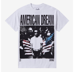 21 Savage American Dream Flag Portrait T-Shirt New