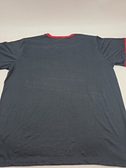 Umbro T-Shirt Men 2XL Black Solid Polyester Spandex Blend.#46877