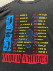 Guns N’ Roses 2023 North America Tour T Shirt Mens 2XL Black Graphic Crew Neck