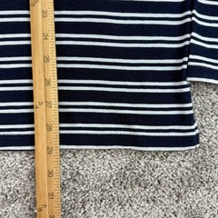 Todd Snyder Crewneck Shirt Mens XL Striped Long Sleeve Nautical Chest Pocket