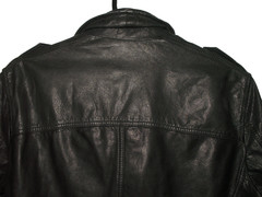 Men’s All Saints SECTION LEATHER SHIRT jacket overshirt M (ref70) £149.99!!!!!