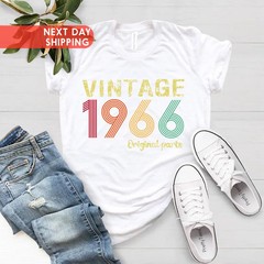 Vintage Original Part Comfort Tee Classic Style Soft Feel Shirt Gift