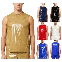 Mens T-Shirts Waterproof Undershirt Football Tank Workout Tops Cycling Vest Gym
