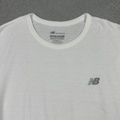 New Balance Flying NB Logo T-Shirt Mens XL White Short Sleeve Athletic NB3026-3