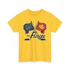 Port Huron Flags 1962-1981 Michigan Hockey T-shirt