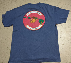 Vintage USMA Hawaii T-Shirt US Marines Military 90s Y2K