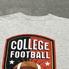 ABC Sports Shirt Mens 2XL Gray College Football Gear For Sports Vintage Tee