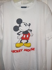 H&M Mickey Mouse Disney White Regular Fit Medium T- Shirt – Gorgeous