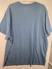 Eddie Bauer Tall Men’s 3XLT Blue Short Sleeve Classic Fit Pocket T-shirt NWT $28