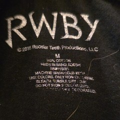 RWBY T-Shirt Size M