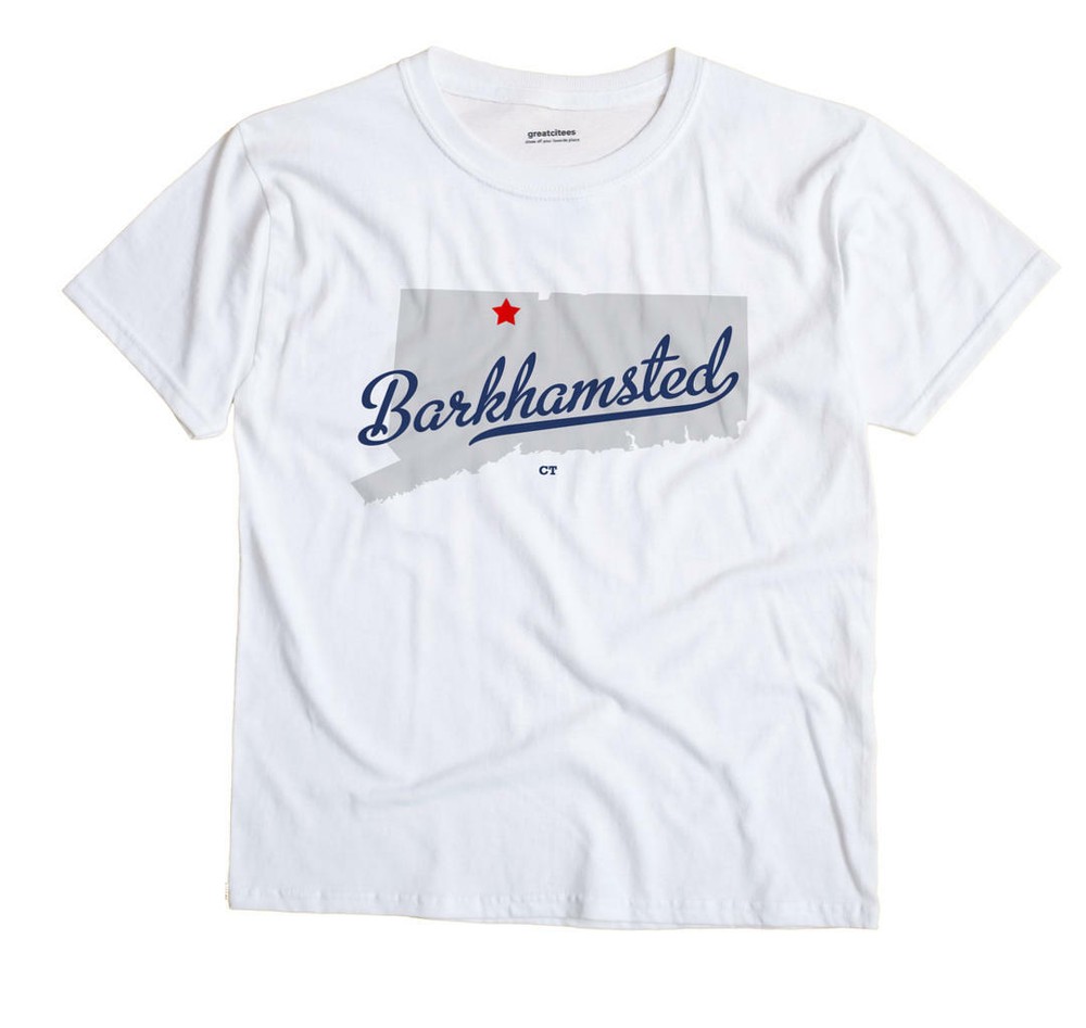 Barkhamsted Connecticut CT T-Shirt MAP