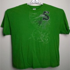Gildan Heavy Cottton Summit Tree Stand Hunting T-Shirt. Men’s XXL. Green