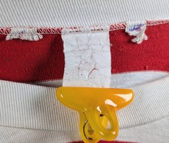 Vintage Where’s Waldo Red White Stripe Single Stitch Shirt Halloween Costume 80s