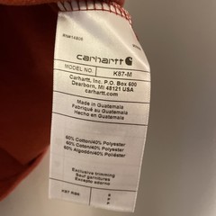 Carhartt Men’s Loose Fit Short Sleeve Pocket T-Shirt Rust Heather K87 Size S NWT