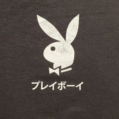 Vintage A1 Playboy Club Tokyo Japan 1976 Anime T Shirt Adult Medium 38×25