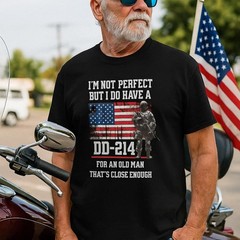 DD214 Funny Military Veteran T-Shirt