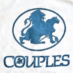 Vintage 70s 80s Couples Swingers Resort T Shirt Size Large Single Stitch