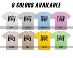 Bubble Boy V1 Color TShirt Vintage 8 colors TShirt DTG Print SIZES S-5XL