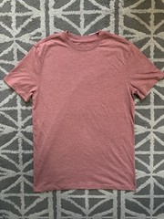 Goodfellow & Co Every Wear Tee Men’s Pink Standard Fit Crew Neck Size S