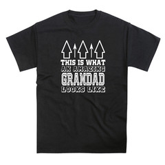 Amazing Grandad T-Shirt (Birthday Christmas Anniversary Gift)