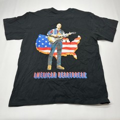 Zach Bryan T-Shirt Black Large American Heartbreak Tour Country Music Tee