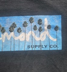 Diamond Supply Co. Palm Trees Box Logo Streetwear Skate Graphic T-Shirt Sz Large