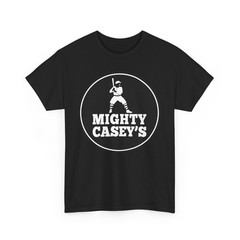 Mighty Casey’s Vintage Baseball Chain Restaurant Logo T-Shirt