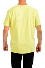 Hugo Boss Men’s “Tee Curved” Pastel Green Short Sleeve T-Shirt US 2XL IT 56