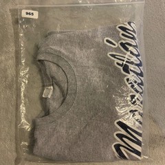 Vintage Mens Yazbek Mazatlan 01 Graphic T Shirt Gray Short Sleeve Large Y2K Gym