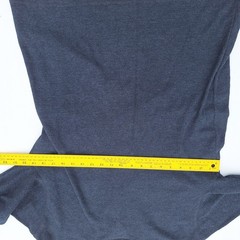 GH Bass Mens Thermal Shirt L Navy Waffle Knit Base Layer Outdoor Hiking Grunge