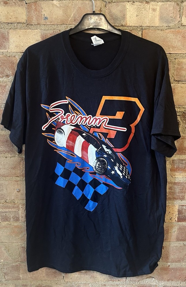 Rae Sremmurd SR3MM T-Shirt NASCAR Parody Size Large 42” Hip Hop Gildan Tag