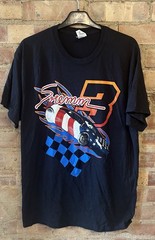 Rae Sremmurd SR3MM T-Shirt NASCAR Parody Size Large 42” Hip Hop Gildan Tag