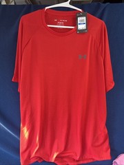 Under Armour 1326413 Men’s UA Tech 2.0 Short Sleeve T-Shirt Red Size Medium