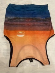 American Eagle Tank Top Sz L Sunset Swimwear Crush Ocean Y2K