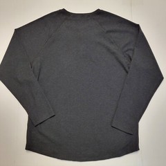 $135 New FUNDAMENTAL COAST Henley Shirt Men’s XL X-LARGE Gray Poly Cotton Rayon