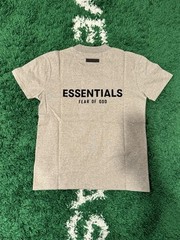 Fear Of God Essentials Dark Oatmeal Tee Size L