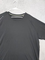 Peter Millar Shirt Mens 2XL XXL Aurora Performance Black Crew Neck Stretch Golf