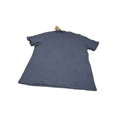 Hanes Archroma Blue Pocket T-Shirt Men’s Large Slub Cotton Crew Neck Casual…