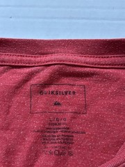 Quiksilver Men’s Original Boardshorts Graphic T-Shirt Red – Large