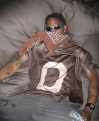 Travis Scott MetLife One Night in Utopia Football Jersey Size Large