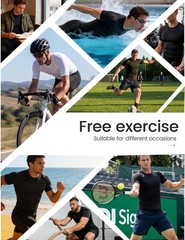 4 Pack Men’s Compression Shirts Short Sleeve Cool Dry Workout TShirt Undershi…