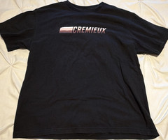 Daniel Cremieux Collection Men’s L Black Crew Neck Short Sleeve Cotton Logo Tee