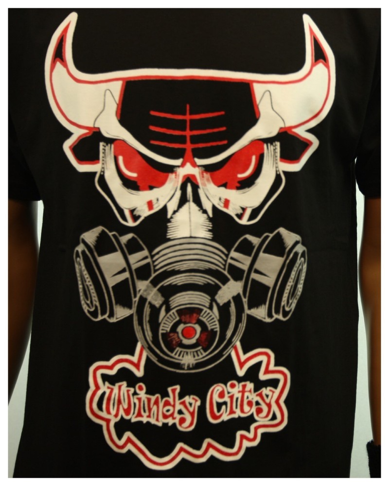 Funny Graphic T-Shirts WINDY CITY Printed Casual Fashion Humor Urban Tee